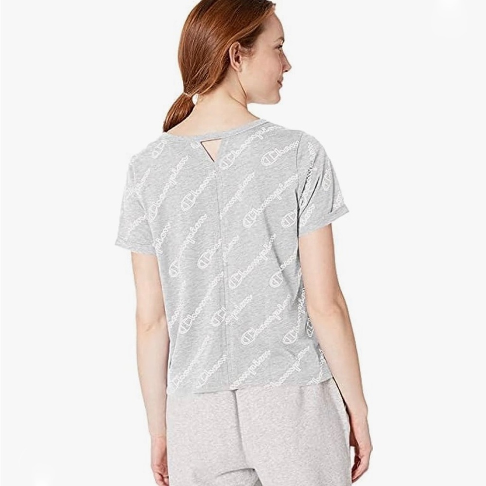 Champion Women's Vintage Dye All-Over Print Heritage Tee